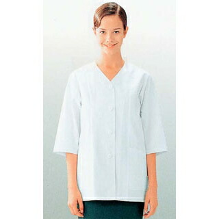 【まとめ買い10個セット品】 女性用コート(調理服)AA331-8 9号【ECJ】