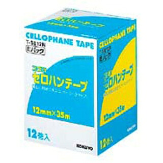 【まとめ買い10個セット品】 コクヨ セロハンテープ T-SE12N(12巻入)【ECJ】
