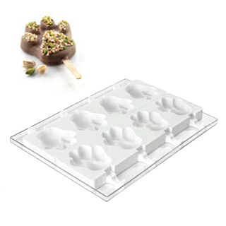 シリコマート ステッコフレックス パタ(4ヶ取×2枚入)GEL06【ECJ】