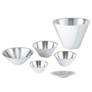 ステンレス 2重サラダボール コニカル 46579 6.1L【調理器具 厨房用品 厨房機器 プロ愛用 販売なら 名調】【ECJ】