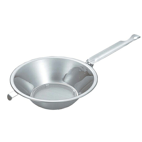 【まとめ買い10個セット品】クローバー 18-8 替網式 油こし No.3【 油漉し 油こし器 】【ECJ】｜マルシェ＆キッチンカーWORLD