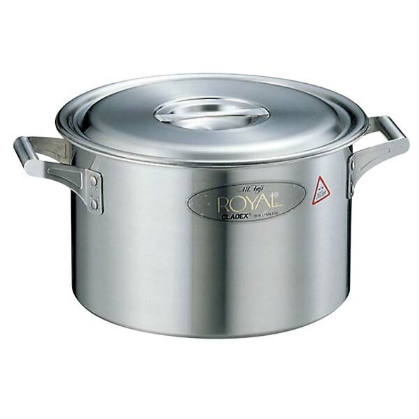 寸胴-海外並行輸入正規品 【ECJ】 30cm XMD-300 半寸胴鍋 ロイヤル 18-10