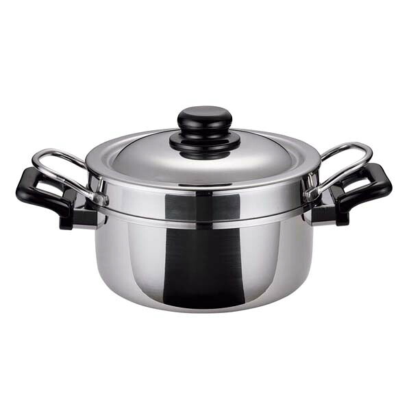 【まとめ買い10個セット品】ニューグッドベンリー余熱調理鍋 22cm【 両手鍋 IH IH対応 】【ECJ】|マルシェ&キッチンカーWORLD