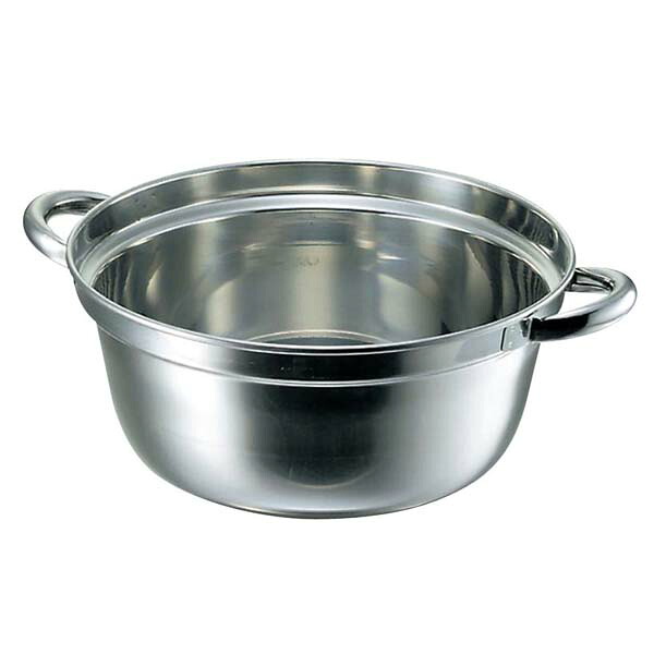【まとめ買い10個セット品】クローバー 18-8 料理鍋 45cm【ECJ】