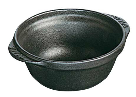 ストウブ グラチネ 11.5cm 黒 40509-539 ストウブ グラチネ 11.5cm 黒 40509-539