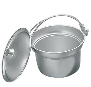 【まとめ買い10個仕掛ける品】アルマイト ジャム・牛酪入 227 3L φ215×H130【 番重 】【ECJ】