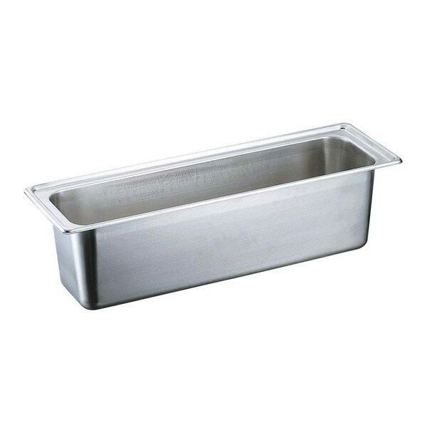 【まとめ買い10個セット品】18-8 ホテルパン L1/12 100mm L21124【ECJ】