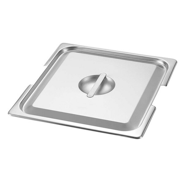 【まとめ買い10個セット品】18-8 テーブルパンII フック付用 蓋 2/3【ECJ】
