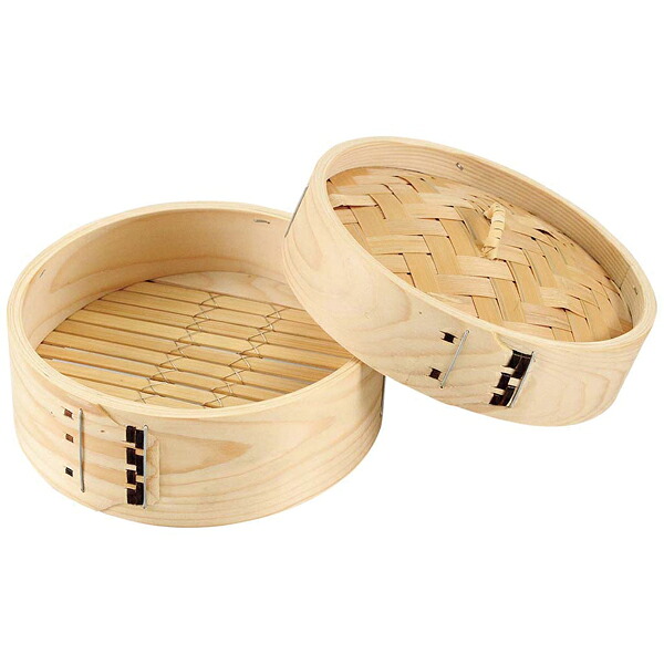 【まとめ買い10個仕かける品】松 ミニ中華セイロ 蓋 18糎【ECJ】