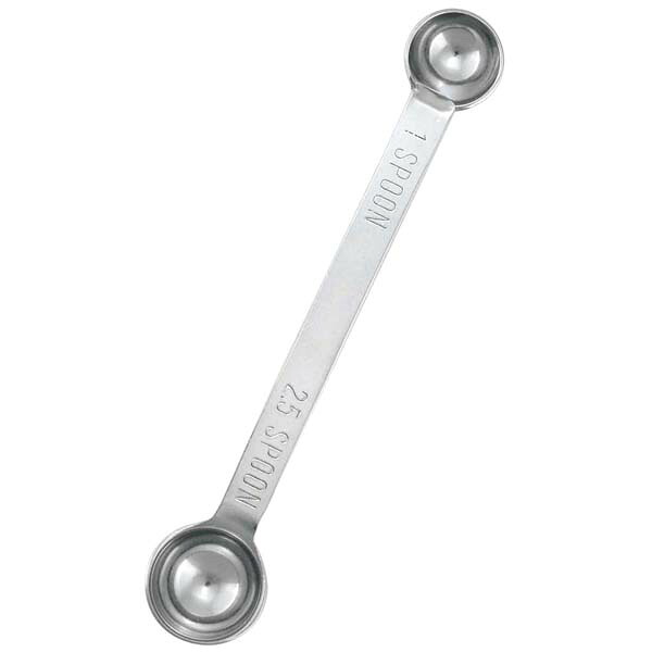 【まとめ買い10個セット品】18-8 極厚ダブル計量スプーン 1/2.5cc【ECJ】