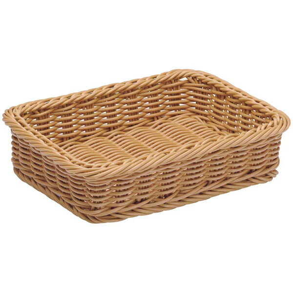 【まとめ買い10個仕掛ける品】脂製太渕見せびらかすかご 395×295×95 茶 91-024A【ECJ】