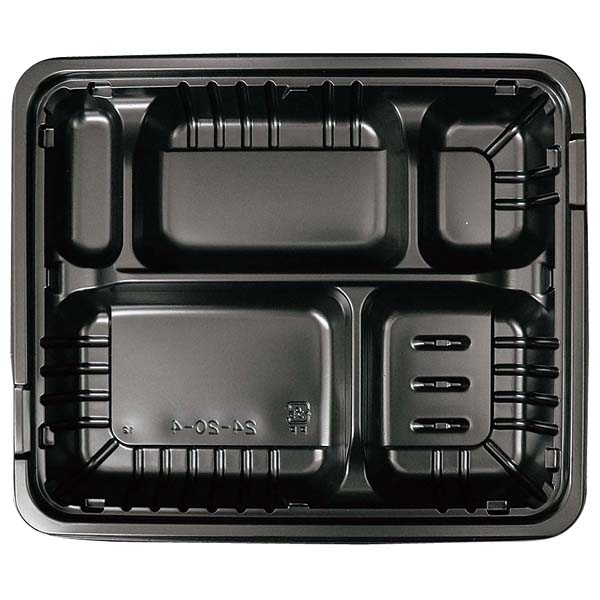 【まとめ買い10個セット品】FM 弁当容器 大 D(20セット入)【ECJ】｜マルシェ＆キッチンカーWORLD