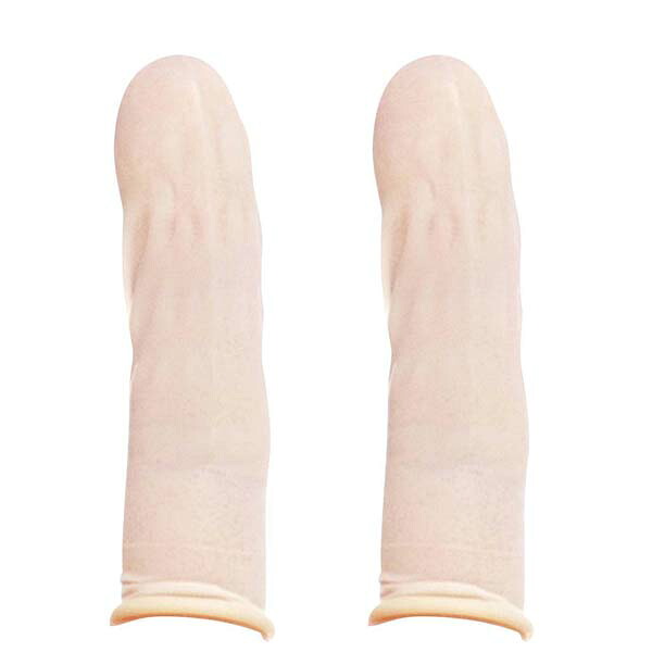 【まとめ買い10個仕掛ける品】乳状液 指サック(100枚入)S 26763【ECJ】