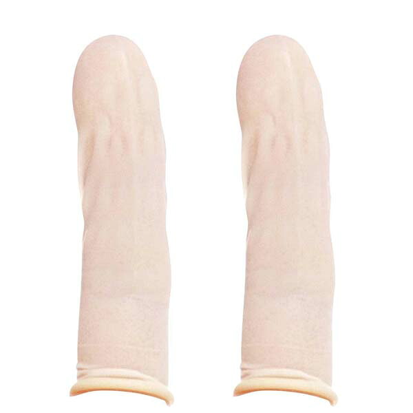 【まとめ買い10個仕掛ける品】乳状液 指サック(100枚入)L 26713【ECJ】