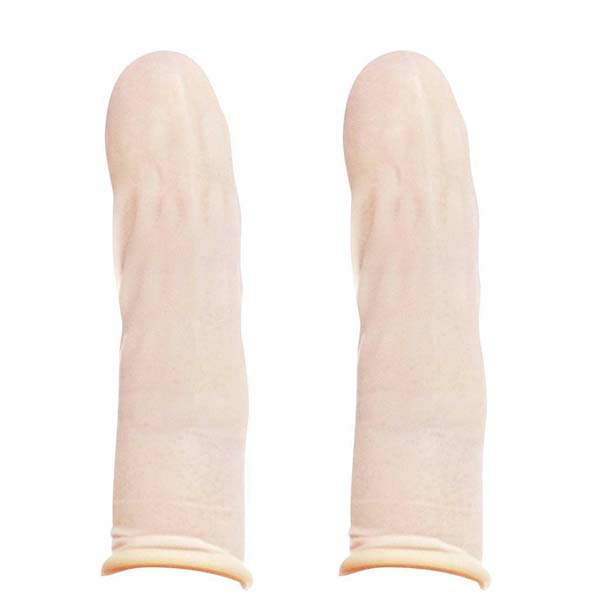 【まとめ買い10個仕掛ける品】乳状液 指サック(100枚入)XL 26703【ECJ】