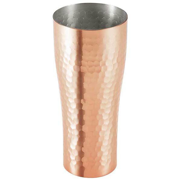 【まとめ買い10個セット品】食楽工房 銅 ビアカップ 360ml ミラー仕上 CNE930【ECJ】
