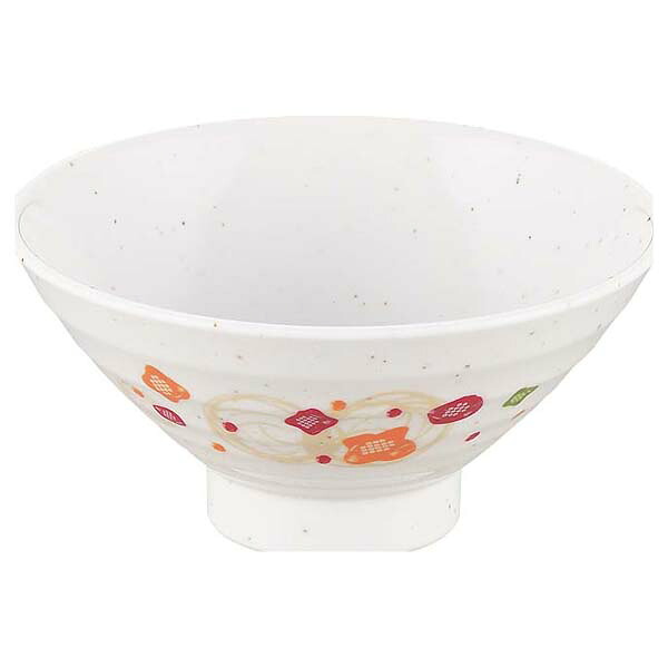 【まとめ買い10個セット品】メラミン食器 和華(ほのか)飯椀(身)HO-4【ECJ】