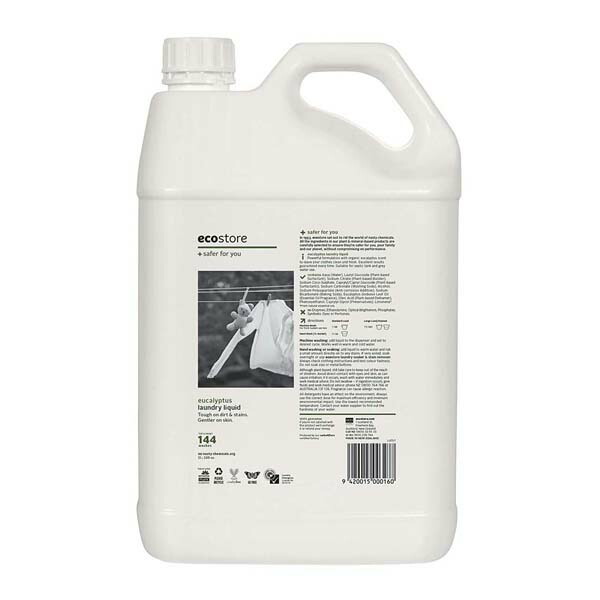 【まとめ買い10個書き割り品】エコバス発着場 ランドリーリキッド ユーカリノキ 5L【ECJ】