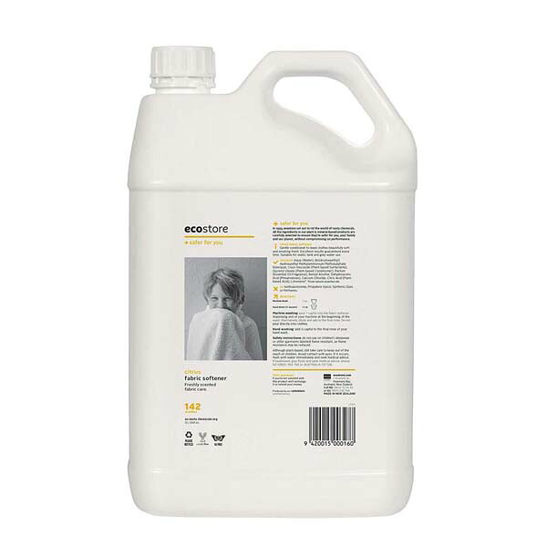 【まとめ買い10個セット品】エコストア ファブリックソフナー柔軟仕上げ剤(シトラス)5L【ECJ】|マルシェ&キッチンカーWORLD