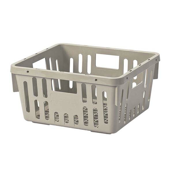 【まとめ買い10個書き割り品】PP 食器かご 8400 ともし火薄墨色【ECJ】