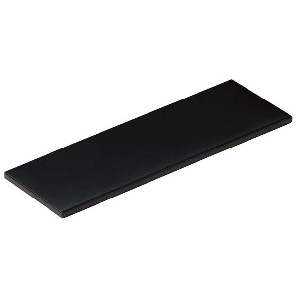【まとめ買い10個セット品】ライクウッド 細長角プレート ブラック M 1202388【ECJ】