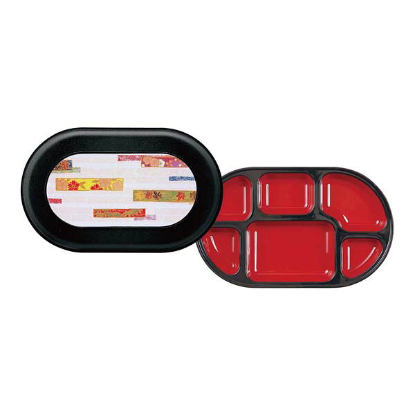 【まとめ買い10個セット品】器美の追求 副食固定 F-107-W 黒/しおり【ECJ】