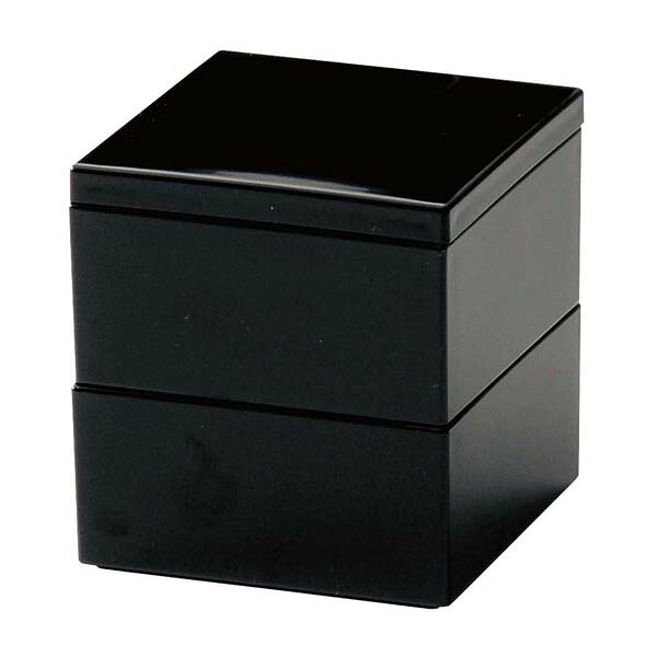 【まとめ買い10個セット品】和心 マルチボックス2段(S)WS0109(黒)ABS樹脂【ECJ】