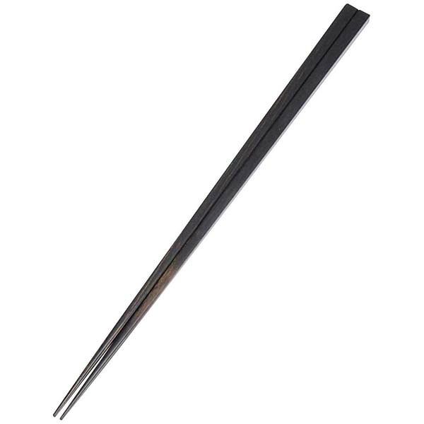 【まとめ買い10個セット品】積層箸 墨味 24cm(6mm)【ECJ】｜マルシェ＆キッチンカーWORLD