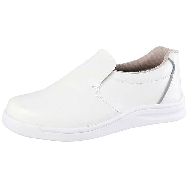 ノサックス 厨房靴 グリップキング 先芯入 白 GKS-W 25.5cm【ECJ】