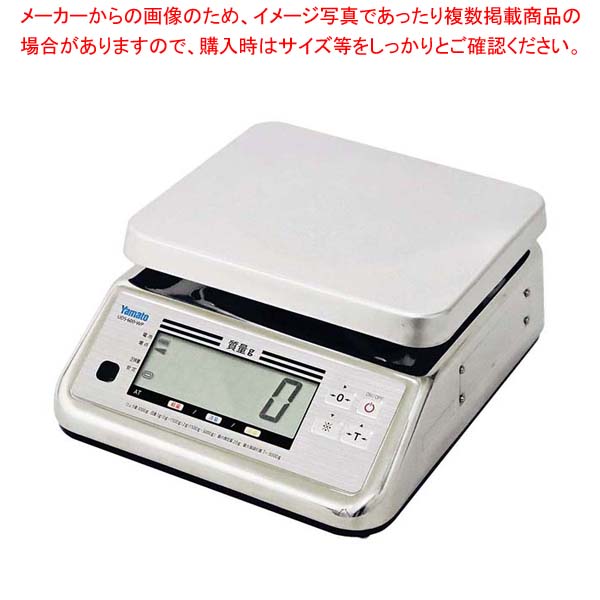ヤマト 防水型デジタル上皿はかり 検定付 UDS-600-WPK-3 3kg【ECJ】