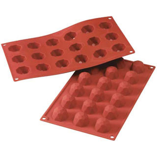 【まとめ買い10個セット品】SF048 スモール ダイヤモンド 18ヶ取 【厨房器具 製菓道具 飲食店】【ECJ】