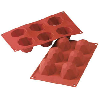 【まとめ買い10個セット品】SF049 ビック ダイヤモンド 6ヶ取 【厨房器具 製菓道具 飲食店】【ECJ】
