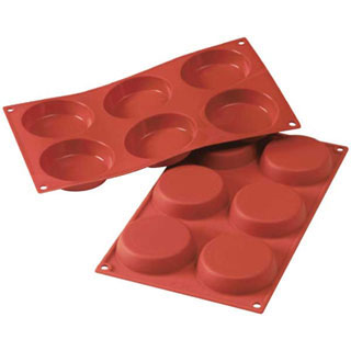 【まとめ買い10個セット品】SF047 フラン型 6ヶ取 【厨房器具 製菓道具 飲食店】【ECJ】