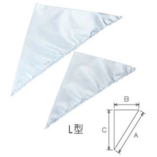 【まとめ買い10個セット品】【ポリエチレン絞り袋 L型［100枚入］ 大】 【厨房器具 製菓道具 飲食店】 【バレンタイン 手作り】【ECJ】
