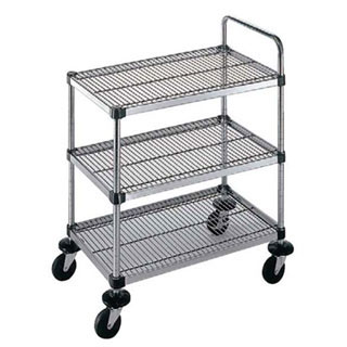 【トップハンドル1ヶ付3段 1T-6-3-M-9】【厨房器具 製菓道具 飲食店】【ECJ】