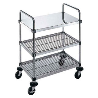 【トップハンドル2ヶ付3段 2T-4-3-B-2M-10-L】【厨房器具 製菓道具 飲食店】【ECJ】