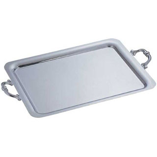 【SW18-8プレーン角盆手付 12インチ】 【厨房器具 製菓道具 飲食店】【ECJ】 6,380円
