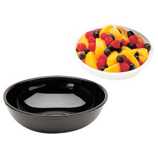 【まとめ買い10個セット品】キャンブロ［CAMBRO］ 丸型 リブタイプサラダボウル RSB10CW ホワイト 【サラダ ボウル 業務用 サラダボウル テーブルウェア 卓上用品 卓上品 開店 開業 素敵 サラダボール 人気 サラダ ボール フードバー サラダバー】【ECJ】