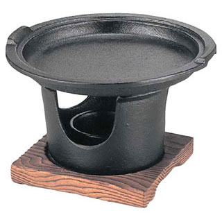 【まとめ買い10個セット品】炉ばたコンロセット D-502-40【厨房器具 製菓道具 飲食店】【ECJ】｜マルシェ＆キッチンカーWORLD