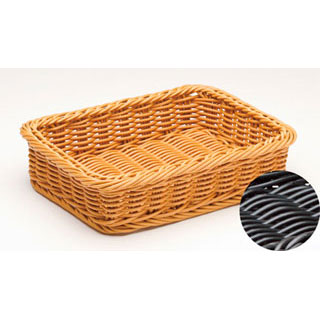 【まとめ買い10個セット品】【樹脂バスケット太渕 ディスプレイかご中 6‐72‐1 茶】 【厨房器具 製菓道具 飲食店】 【バレンタイン 手作り】【ECJ】