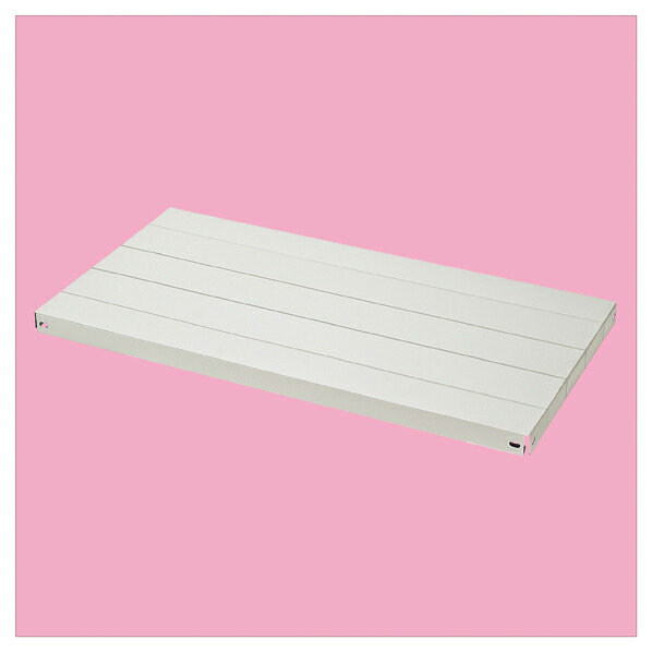 中軽量ボルトレスラック用中間棚W120×D60 棚ライン入り 61-433-83-4 【店舗運営用品 在庫場用品 在庫ラック 中軽量ボルトレスラック 200kg/段 追加中間棚】【ECJ】