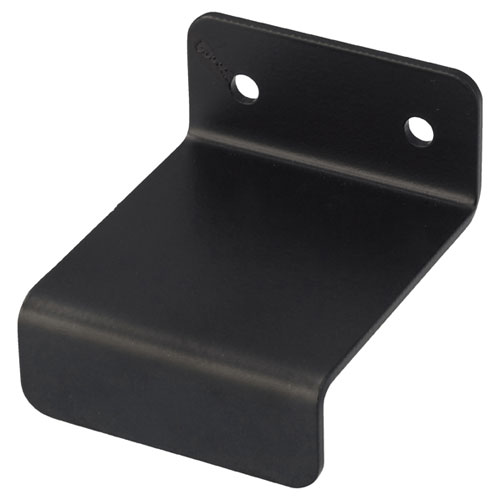 【まとめ買い10個セット品】 BR50用壁面固定金具 ブラック用 61-24-22-2 【メーカー直送/代金引換決済不可】【店舗什器 パネル 壁面 店舗備品 仕切 棚】【ECJ】
