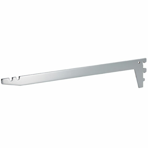 【まとめ買い10個セット品】スチール棚用ブラケット D40cm用 61-37-10-4 【店舗什器 パネル ディスプレー 棚 店舗備品】【ECJ】