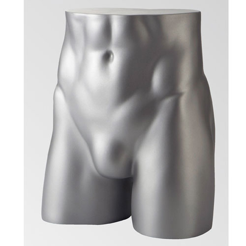 【まとめ買い10個セット品】 紳士パンツ用卓上ディスプレー シルバーメタリック 61-189-12-2【メーカー直送/代金引換決済不可】【店舗什器 マネキン ディスプレー ボディ 店舗備品】【ECJ】|マルシェ&キッチンカーWORLD