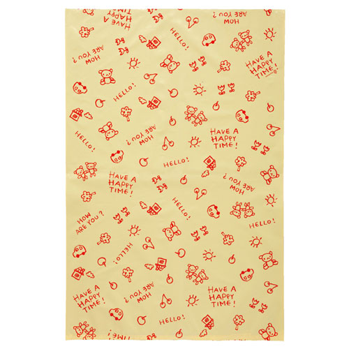 【まとめ買い10個セット品】クレヨンパステル ギフトバッグ 75×115 20枚 61-549-54-4 【店舗什器 小物 ディスプレー ギフト ラッピング 包装紙 袋 消耗品 店舗備品】【ECJ】