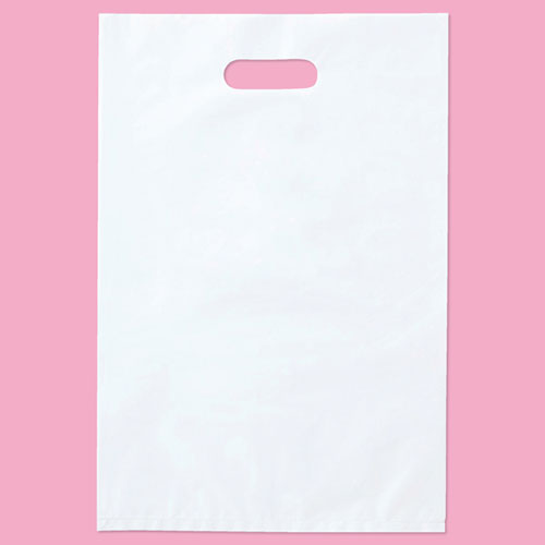 【まとめ買い10個セット品】 ポリ袋ハード型 白 30×45 1000枚 61-782-15-6 【店舗什器 小物 ディスプレー ギフト ラッピング 包装紙 袋 消耗品 店舗備品】【ECJ】