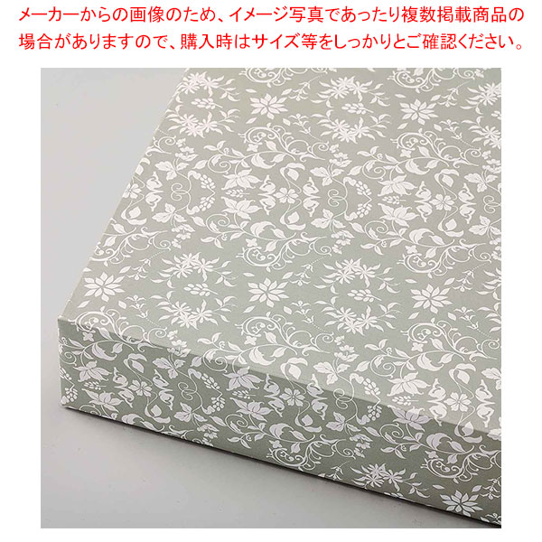 荷拵え紙 エレガントフラワーグレー半裁 500枚  61-800-68-10【ECJ】