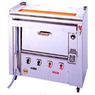 ヒゴグリラー 焼き鳥焼き機 オーヴン付印字機 GOX-135【製造会社直送/信用販売決済不可】【焼き鳥機 焼き鳥焼き器 焼き鳥器 焼き鳥 コンロ お役目用】【ECJ】