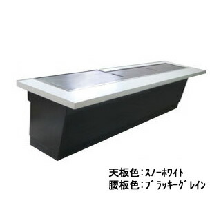 IKK お役目用 お好み焼きカウンタ ラインミガキ・メイン鉄板付印字機 IM-9240L 【受注生み出すこと:納期3ヶ月程 製造会社直送/信用販売決済不可 お好み焼き早見表 イトモク 焼き物器 焼台 ガスグリドル 鉄板焼き器 鉄板焼き機 鉄板 お役目用】【ECJ】