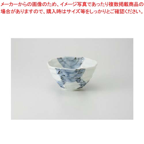 和食器 呉須丸紋 八角5.5丼 36Q320-12 まごころ第36集